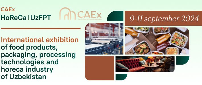 Exhibition and forum CAEx HoReCa and UzFPT