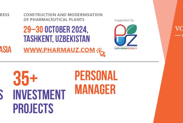 Pharma Uzbekistan and Central Asia: construction and modernisation plants – 3rd International Congress and Exhibition