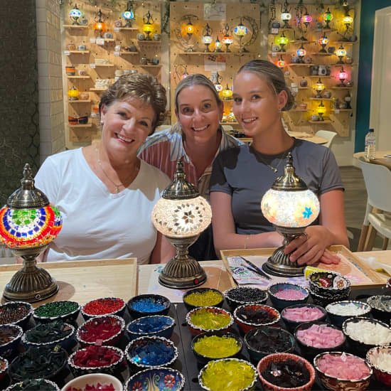 Mosaic Art Classes: Turkish Lamp Workshop