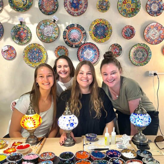 Mosaic Art Classes: Turkish Lamp Workshop in Little Rock