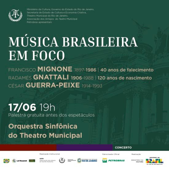Concerto “Música Brasileira em Foco”
