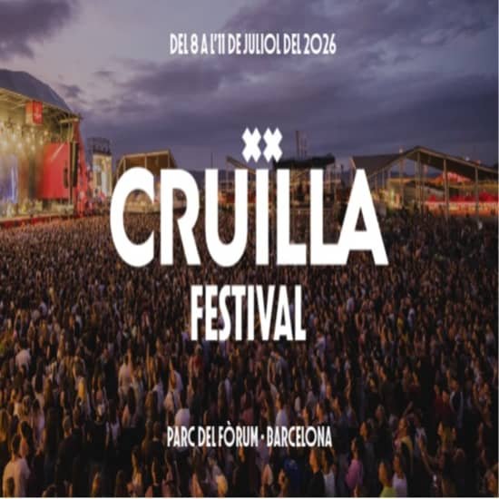 Abonaments 3 dies – Festival Cruïlla 2026