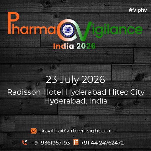 42nd Pharmacovigilance India 2026
