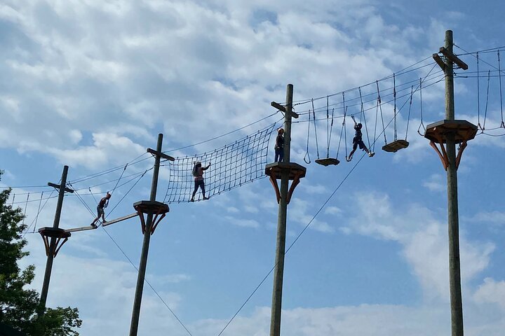 Travel Activities 10 Basecamp Adventures: Aerial Ropes Course – Moundsville, WV