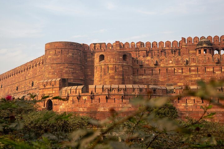 Private 2-Day Tour to The Taj Mahal and Agra with Both Side Commercial Flights