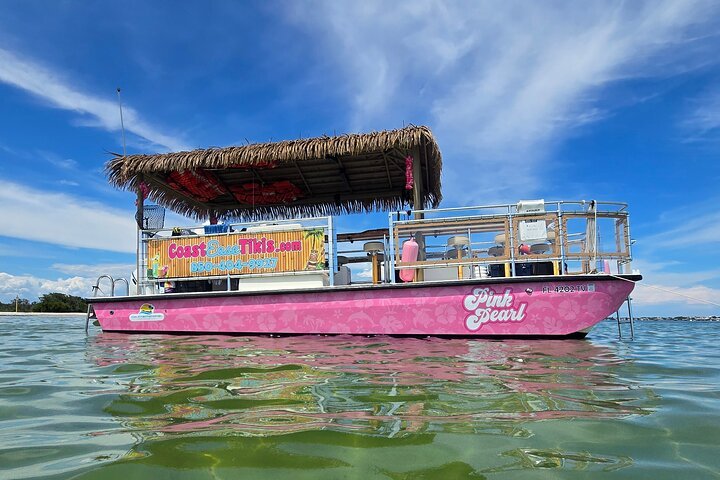 Private Tiki Boat Charter in Orange Beach – up to 18 guests