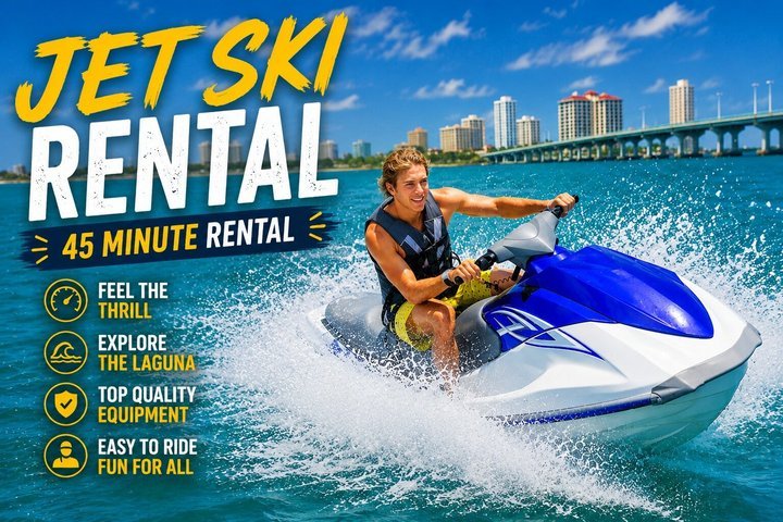 Travel Activities 7 45-Minute Jetski Rental in South Padre Island
