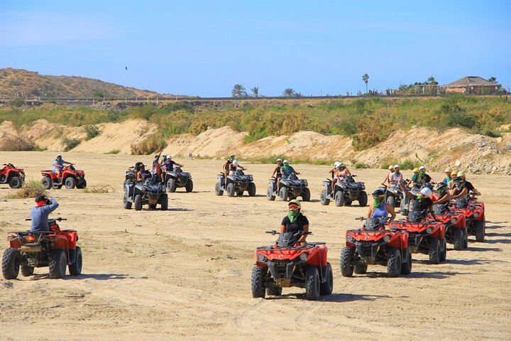 Cabo Migrino Beach and Desert ATV Tour plus Tequila Tasting