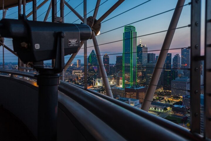 Dallas’ Reunion Tower GeO-Deck Observation Ticket
